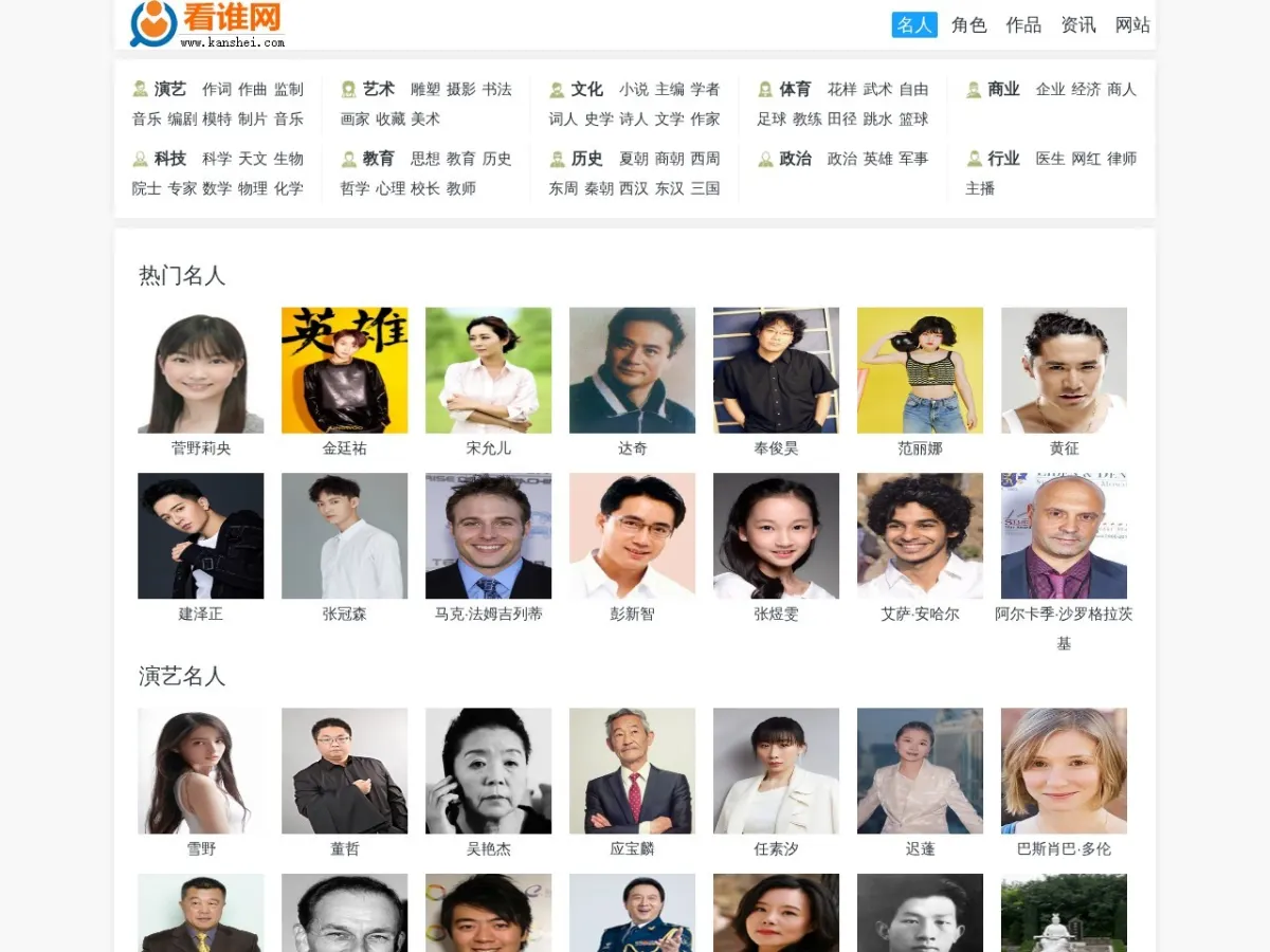 看谁名人网